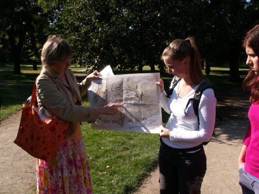 PÅ™i vÃ½kladu naÅ¡Ã­ prÅ¯vodkynÄ› panÃ­ KoblihovÃ© na VyÅ¡ehradÄ›.