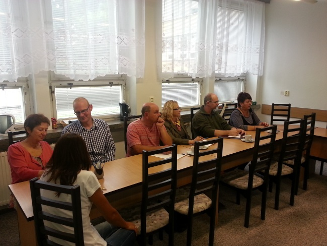 PrvnÃ­ spoleÄnÃ© zasedÃ¡nÃ­ partnerÅ¯ projektu 27. 8. 2013.
