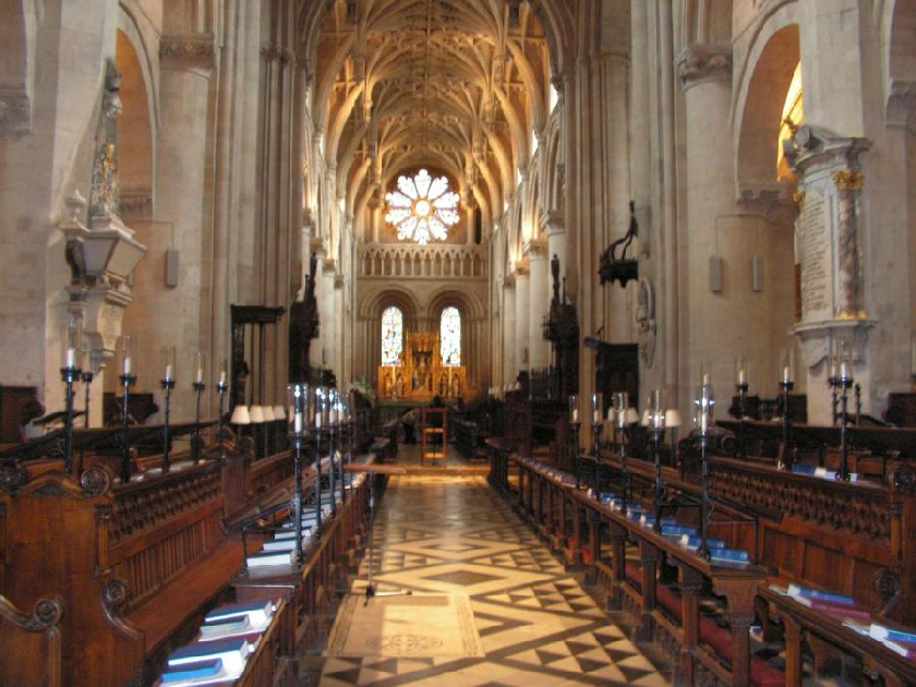 Studenti a Chrit Church College