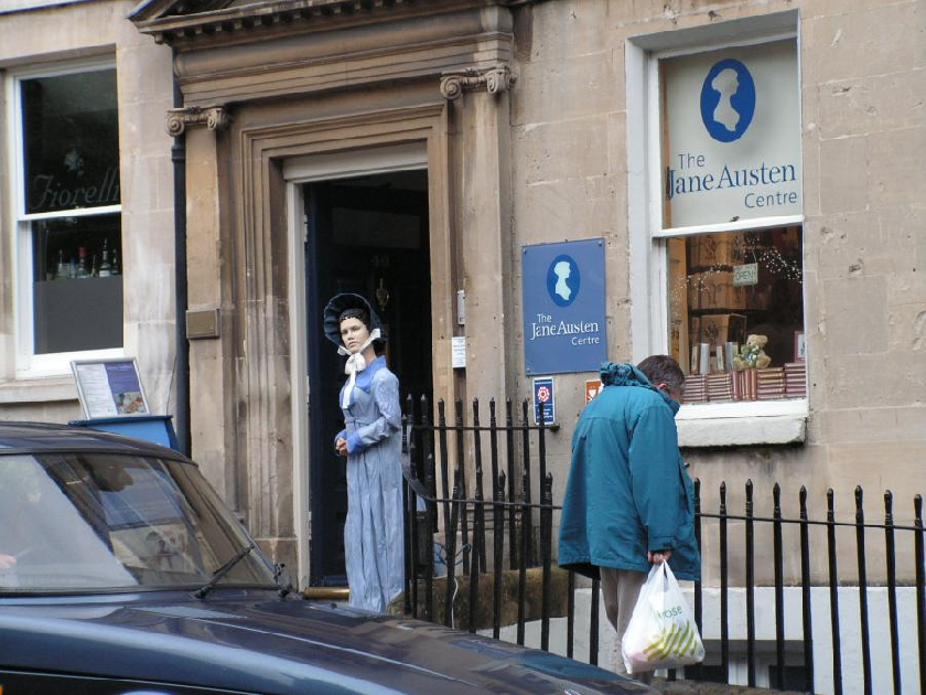spisovatelka Jane Austen a mÄ›sto Bath