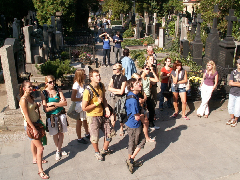 VyÅ¡ehrad, hÅ™bitov, u SlavÃ­na.