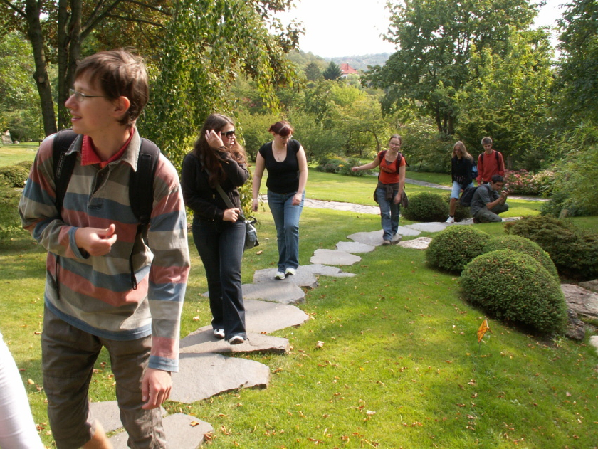 TrÃ³ja, v japonskÃ½ch zahradÃ¡ch BotanickÃ© zahrady.