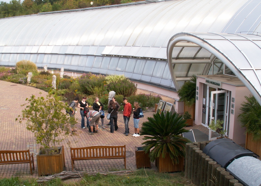 TrÃ³ja, sklenÃ­k Fata morgÃ¡na BotanickÃ© zahrady.
